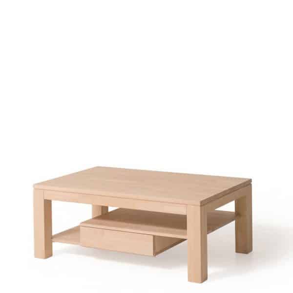 Designercouchtisch aus Buche Massivholz 45 cm hoch