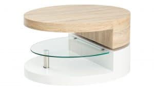 Couchtisch oval drehbar  Burano  mehrfarbig Tische > Couchtische > Couchtische andere Formen - Höffner