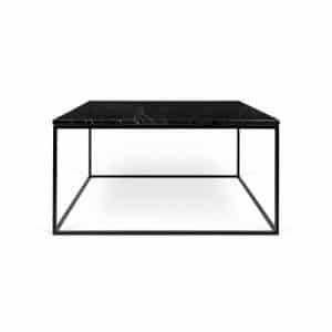 Marble Couchtisch / Marmor - 75 x 75 cm x H 40 cm - POP UP HOME - Schwarz