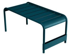 Luxembourg Couchtisch / Sitzbank - L 86 cm - Fermob - Blau